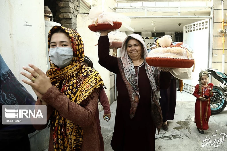 (تصاویر) عروسی ترکمن